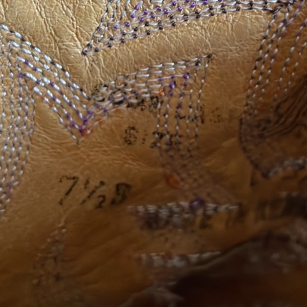 Custom Justin Boots - Picture 7 of 8